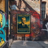 Jimmy Carter A Presidential Legacy Poster PosterGoat