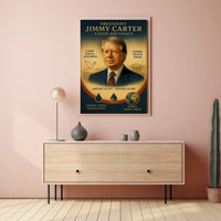 Jimmy Carter Commander in Chief Fine Art Print PosterGoat