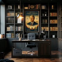 Jimmy Carter Commander in Chief Fine Art Print PosterGoat