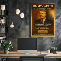 Jimmy Carter Historical Tribute Gallery Print PosterGoat