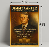 Jimmy Carter Historical Tribute Gallery Print PosterGoat