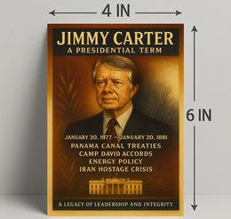 Jimmy Carter Historical Tribute Gallery Print PosterGoat