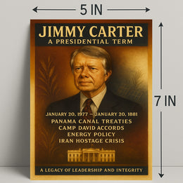 Jimmy Carter Historical Tribute Gallery Print PosterGoat