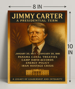 Jimmy Carter Historical Tribute Gallery Print PosterGoat