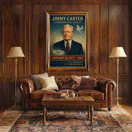 Jimmy Carter Portrait Collection Gallery Print Poster PosterGoat