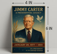 Jimmy Carter Portrait Collection Gallery Print Poster PosterGoat