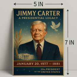 Jimmy Carter Portrait Collection Gallery Print Poster PosterGoat