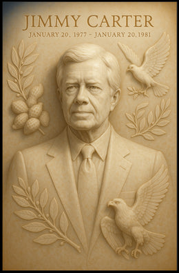 Jimmy Carter Poster PosterGoat