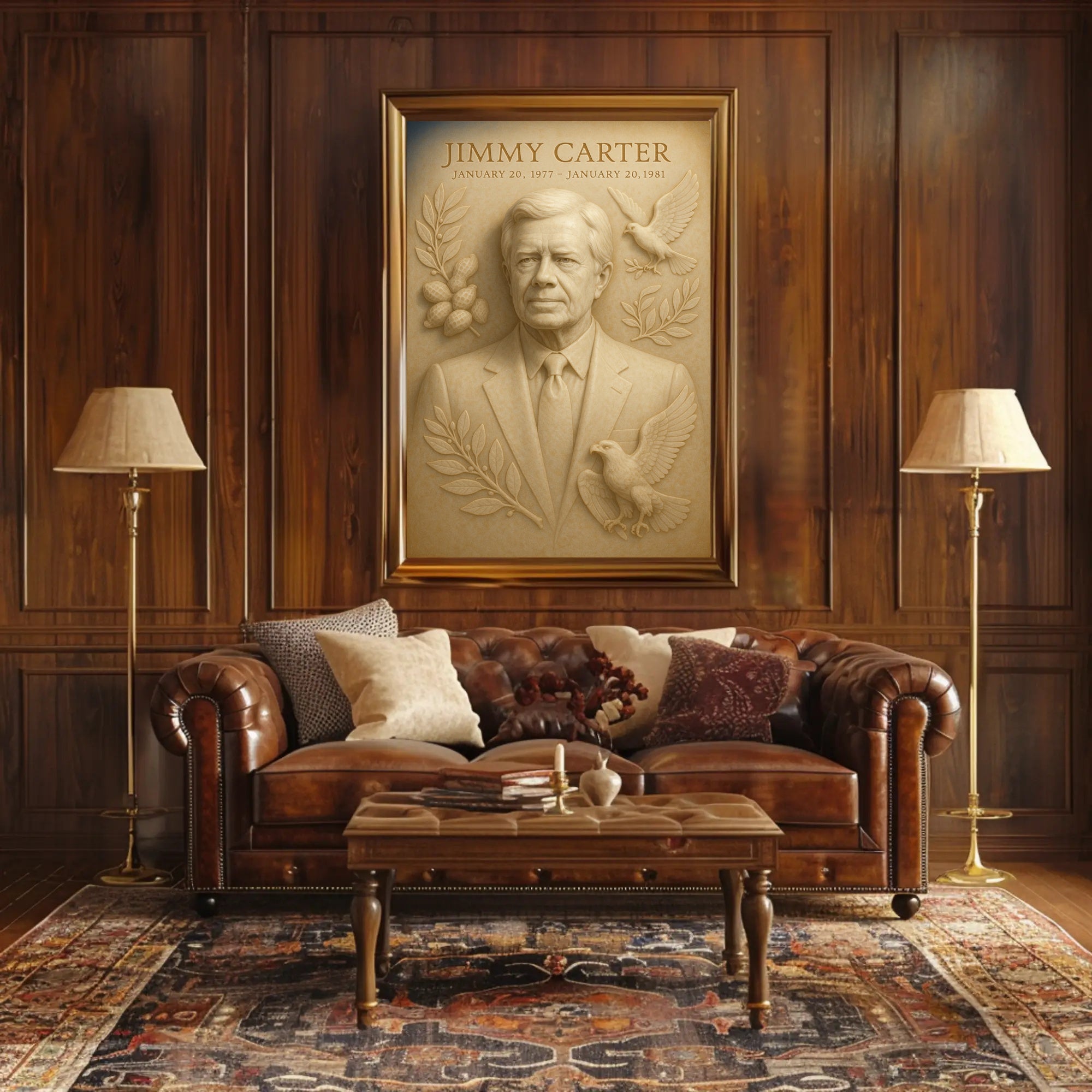 Jimmy Carter Poster PosterGoat
