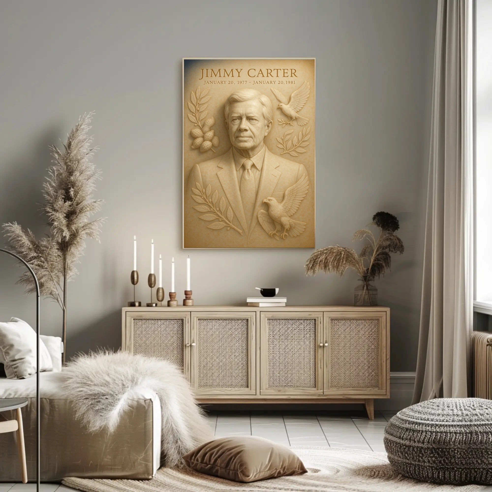 Jimmy Carter Poster PosterGoat
