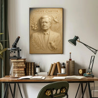Jimmy Carter Poster PosterGoat