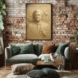 Jimmy Carter Poster PosterGoat