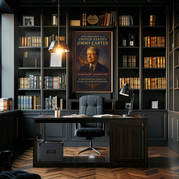 Jimmy Carter Presidency Archival Poster PosterGoat
