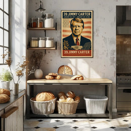 Jimmy Carter Presidency Poster Art PosterGoat