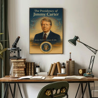 Jimmy Carter Presidency Wall Art Print Decor PosterGoat