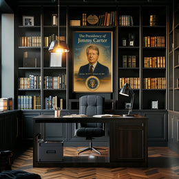 Jimmy Carter Presidency Wall Art Print Decor PosterGoat