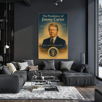 Jimmy Carter Presidency Wall Art Print Decor PosterGoat
