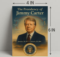 Jimmy Carter Presidency Wall Art Print Decor PosterGoat