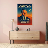 Jimmy Carter Presidency Wall Art Print PosterGoat