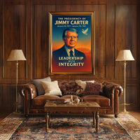 Jimmy Carter Presidency Wall Art Print PosterGoat
