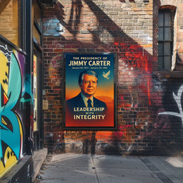 Jimmy Carter Presidency Wall Art Print PosterGoat