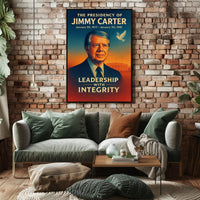 Jimmy Carter Presidency Wall Art Print PosterGoat