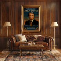 Jimmy Carter United States Leader Wall Print PosterGoat
