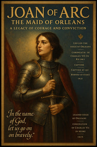 Joan of Arc The Maid of Orleans Poster PosterGoat