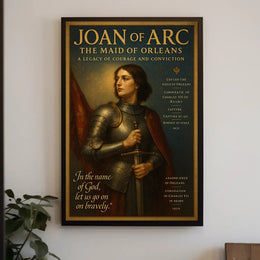 Joan of Arc The Maid of Orleans Poster PosterGoat