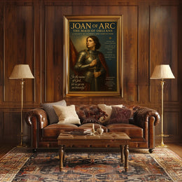 Joan of Arc The Maid of Orleans Poster PosterGoat
