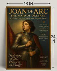 Joan of Arc The Maid of Orleans Poster PosterGoat