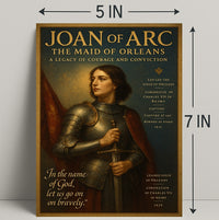 Joan of Arc The Maid of Orleans Poster PosterGoat