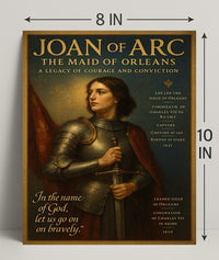 Joan of Arc The Maid of Orleans Poster PosterGoat