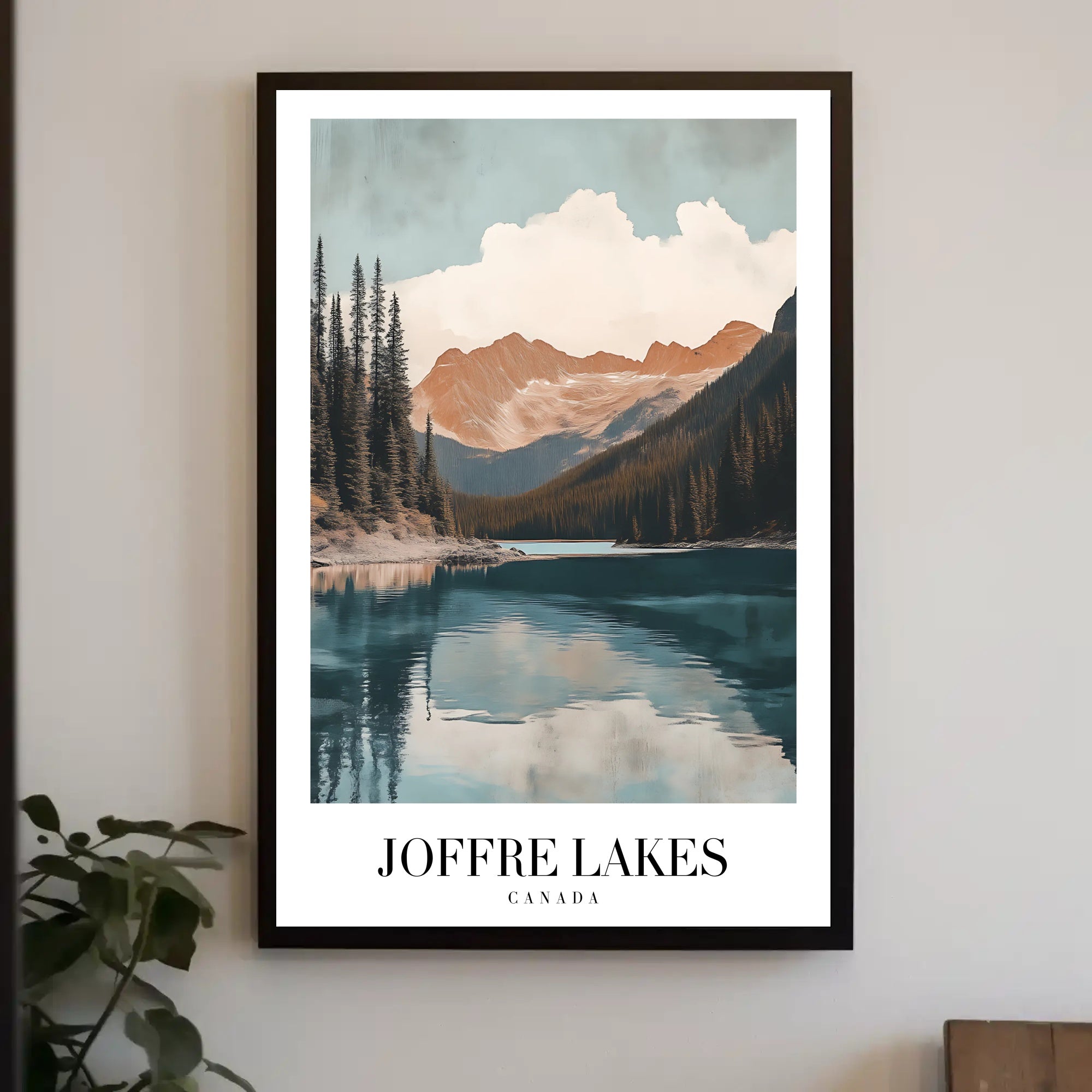 Joffre Lakes Scenic Beauty National Park Poster PosterGoat