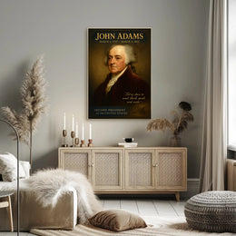John Adams 2nd President Poster PosterGoat