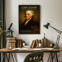 John Adams 2nd President Poster PosterGoat
