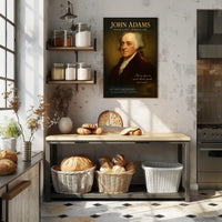 John Adams 2nd President Poster PosterGoat