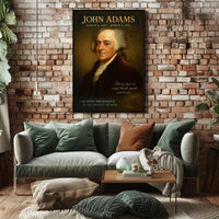 John Adams 2nd President Poster PosterGoat