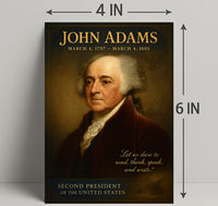 John Adams 2nd President Poster PosterGoat