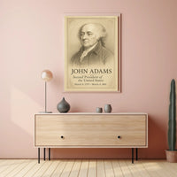 John Adams 2nd President Poster PosterGoat