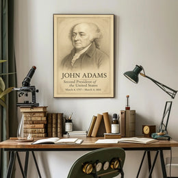 John Adams 2nd President Poster PosterGoat