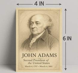 John Adams 2nd President Poster PosterGoat