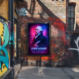 John Adams 2nd President Wall Art Print PosterGoat