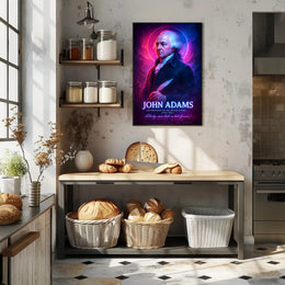 John Adams 2nd President Wall Art Print PosterGoat