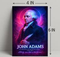 John Adams 2nd President Wall Art Print PosterGoat
