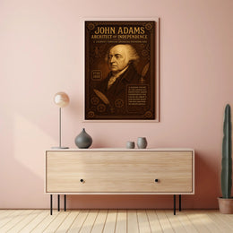 John Adams Architect Of Independence Poster PosterGoat