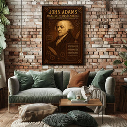 John Adams Architect Of Independence Poster PosterGoat