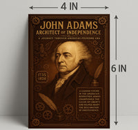 John Adams Architect Of Independence Poster PosterGoat
