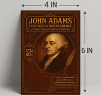John Adams Architect of Independence Poster PosterGoat