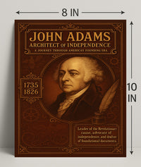 John Adams Architect of Independence Poster PosterGoat